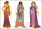 Art Nouveau Costume Designs V by Hannah-Alexander.deviantart.com on @DeviantArt