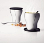 丹麦Menu 柔和礼品套装 茶杯/咖啡杯/水杯 带杯盖勺 
