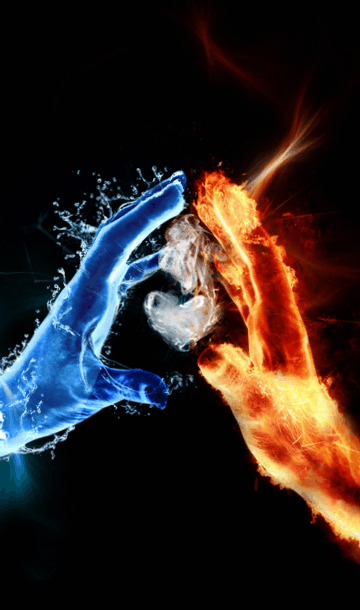 艾菲China：【创意】水与火的爱情。@...