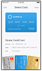 Cards UI iOS App Concept#bank card#