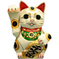 招财猫（招财），装饰，纸模型，新年，亚洲/大洋洲，日本，白色，猫，钱，猫