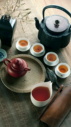 小白爱晃悠采集到❤ 茶艺