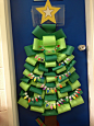 Christmas Classroom Door --