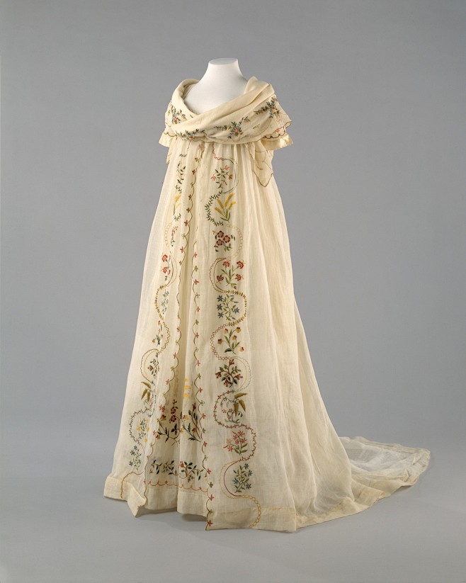 套装（1798），包括一条裙子和一条披肩...
