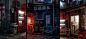 Tokyo Bar Alley, Thomas Ripoll Kobayashi : My newest project on Unreal Engine 4 I did during my spare time. It was supposed to be just a single shop at the beginning, and now it has the entire street. Most of the textures were made with Substance Painter 