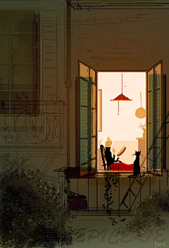 灬铃兰灬采集到插画——Pascal Campion