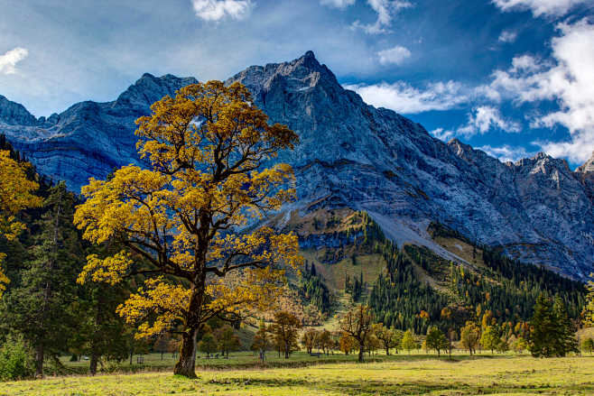 Autumn in the alps b...