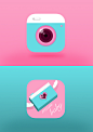 Camera icon : 一款简单的相机APP图标