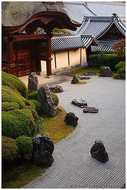 日式庭院。
