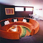 retro 1970s conversation pit I think more homes need a convo pit, don't you?