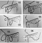 DIY手工制作教程: #皮革基础教程# 零起步我们学会做皮具（完结篇）-制作一个简单的HERZ名片兼卡包Organ - 手工客，手工diy教程频道