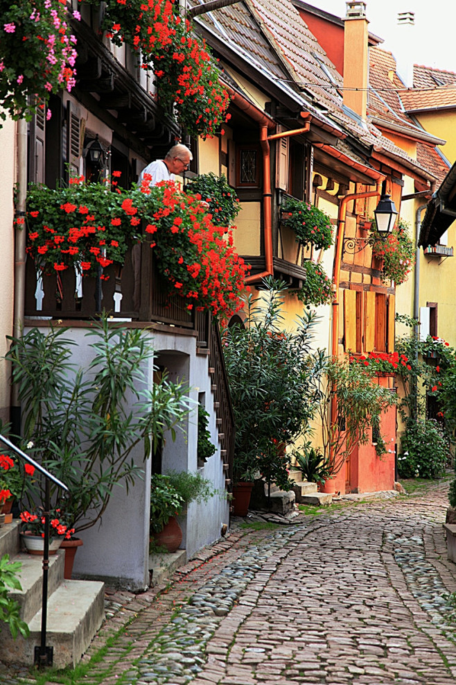 法国最美小镇Eguisheim_美图_新...