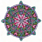 Web of Love Mandala by Artwyrd