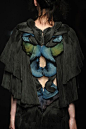 Yiqing Yin Fall 2012. A really beautiful collection with many seemingly insect-inspired details.: @北坤人素材