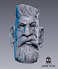 3D Characters Sculpted in Zbrush by Ola Sundberg, via Behance