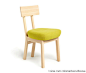 把座垫尺寸加大，一把原本普普通通的校园椅也会变得很漂亮。澳大利亚Gaspar González设计。