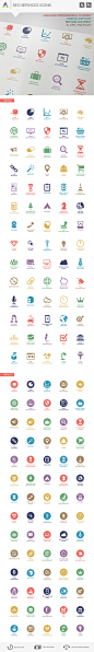 Seo Services Icons on Behance