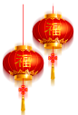 新年元素 #灯笼# #红火# #福# #中国结# #春节# #喜庆# 透明免抠png素材