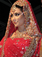 印度新娘的婚纱，惊艳无比