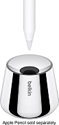 Belkin - Base for Apple Pencil - Silver - AlternateView11 Zoom