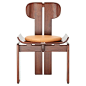 ⚪️隐匿中分解.｜Alea 餐椅 : “Alea”是一把非常特别的椅子，源于对基本椅子元素的解构理念，事实上，它表示一种结构，将构成椅子的每一个元素清晰地分开，从脚到座椅再到靠背。这种划分成独立的元素意味着乍一看并不清楚这些元素实际上是如