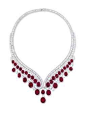 AN IMPRESSIVE RUBY AND DIAMOND NECKLACE, BY HARRY WINSTON