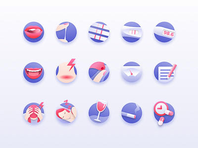 Log icons design for...