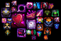 LoL icons part 4, Sperasoft Studio : Icons created for  the League of Legends game. Huge thanks to the LoL team for all help and art directions. Copyright Riot Games.