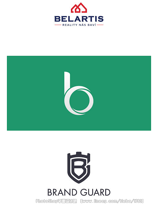 【交流】以字母b为设计原型的logo设计...