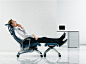 日本okamura进口冈村Luxos人体工学椅躺椅董事长椅办公高端老板椅-tmall.com天猫