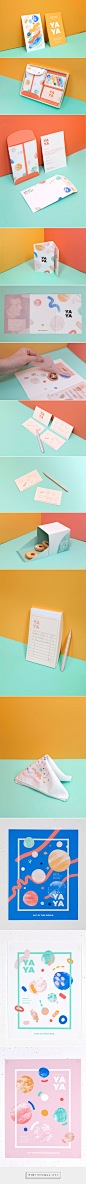 Sweet Yaya Bakery Branding by Sara Haas