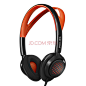 【飞利浦SHQ5200/10】飞利浦（PHILIPS） SHQ5200/10 首款头戴式运动耳机 超轻 99 克（橙色和黑色）【行情 报价 价格 评测】-京东