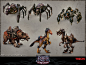 Various mounts, pets, and other characters/bosses, Hai Phan : These were smaller tasks from Rift including mounts, pets, and character variants.  A lot of the quantity produced in large scale games like Rift involved making variations of things that alrea