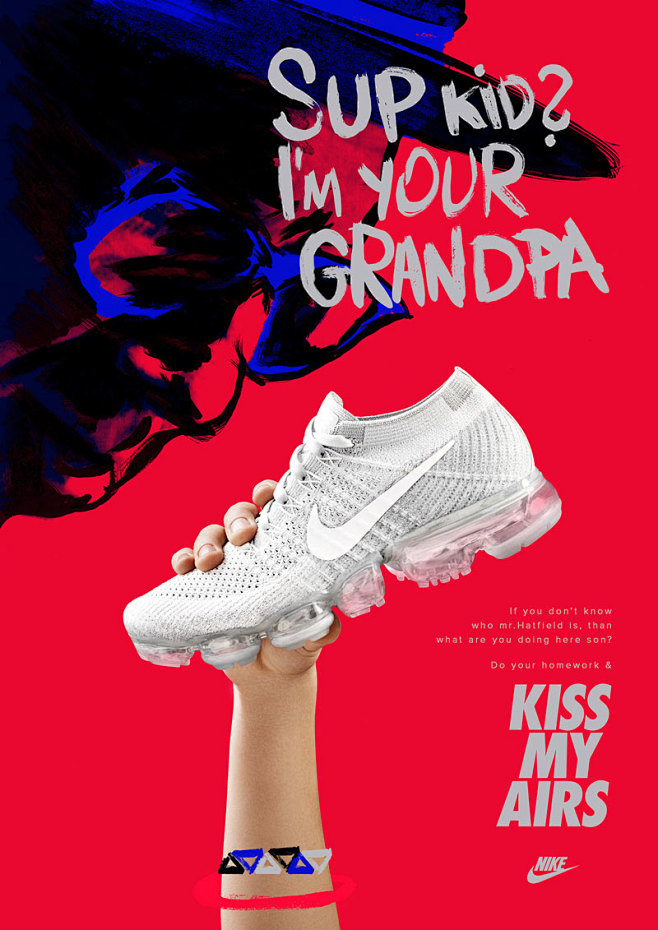 “KISS MY AIRS”主题海报设计...