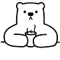 iMessage Stickers: Dov - QQfamily : iMessage stickers: Dov - QQfamilyDov is a white bear from QQfamily，you can download the stickers by App Store in ios10, only need reach "Dov -QQfamily"