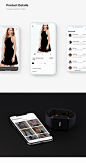 时尚商店电子商务iOS，Adobe XD＆Sketch。，Imba电子商务Ui套件