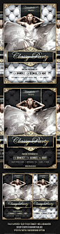 Classy Party Flyer - GraphicRiver Item for Sale