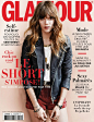 Glamour França August 2014  Freja Beha Erichsen