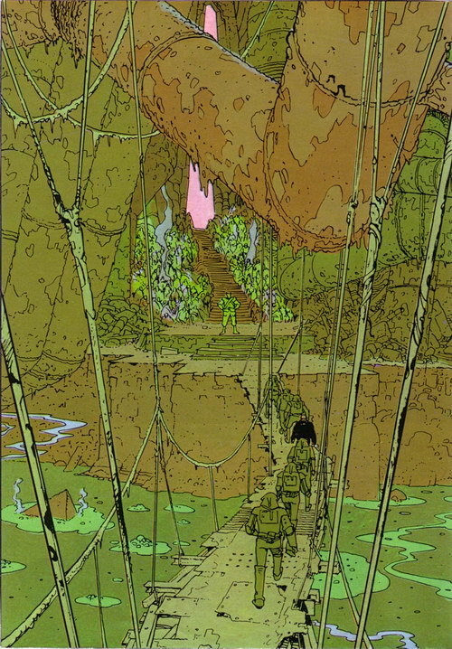 法国漫画家墨比斯(Moebius)作品选...