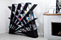 一个环环相扣的书架//Maryam Pousti Designs 生活圈 展示 设计时代网-Powered by thinkdo3
