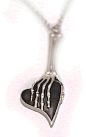 Black Heart, Cold Hands Pendant