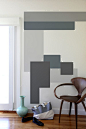 Color Blocking Wall Decals by Mina Javid for Blik in interior design home furnishings Category