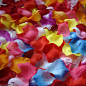 色彩斑斓的仿真玫瑰花瓣，用来做什么都好，总之一定会把浪漫的气氛烘托到顶点。 仅售:3.90元