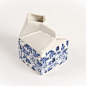 Hanne Rysgaard 纯手工製作的陶瓷牛奶壺 (1)