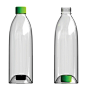 这个设计或许是为了使你在喝水的时候可以把手中的瓶盖旋到瓶子的底部螺纹上，这样就可以释放你的另一只手，同时便于回收。
