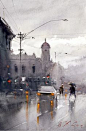 Watercolor Paintings by Joseph Zbukvic