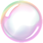 五彩泡泡 气泡 PNG 水泡泡
