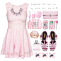#Pink #dress #prom #girly