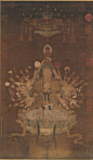唐·范琼《大悲观音像》 | 台北故宫博物院藏