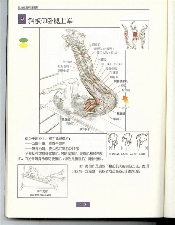 男子健身方法动作标准图示（值得男人收藏）